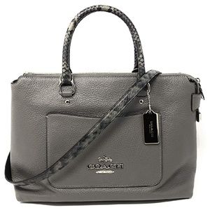 NWT Coach Leather Handbag